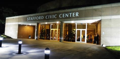 Stafford civic center - Stafford Civic Center and Recreation Department. 1415 Constitution Ave, Stafford, Texas 77477 USA. 5 Reviews View Photos. Independent. Credit Cards not Accepted. Add ... 